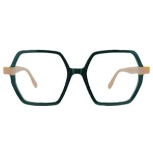 gafas life loft ll30585 acetato verde rosa marmolado optica hermo monturas