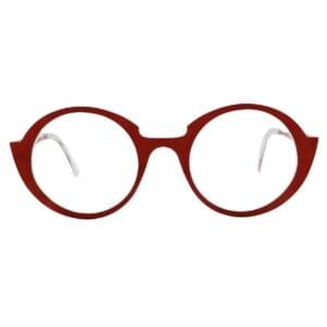 gafas monturas theo metal redondo teja optica hermo