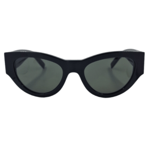 gafas monturas sol saint laurent slm94 mariposa acetato negro dorado optica hermo