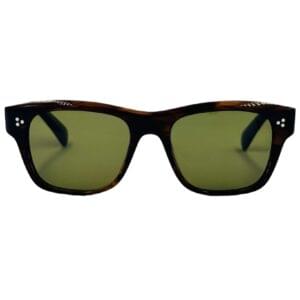 gafas monturas sol oliver peoples birell sun ov5524su cuadrado acetato marrón verde optica hermo