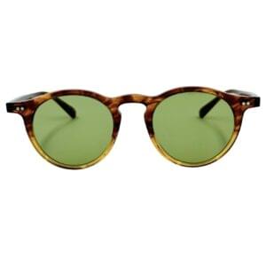gafas monturas sol oliver peoples op-13 sun acetato redondo puente llave ambar oscuro degradado optica hermo