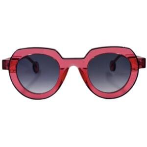 gafas monturas sol theo josef cuadrado redondo rojo cristal gris degradado optica hermo optica diagonal optica toscana optica gran via vytria