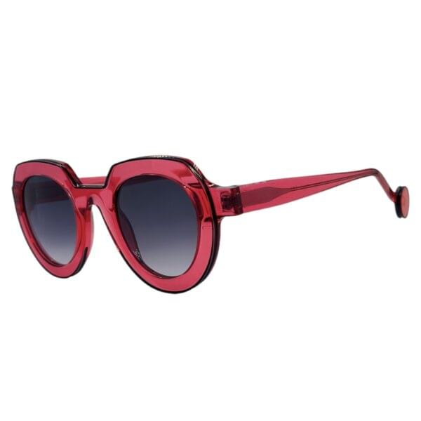 gafas monturas sol theo josef cuadrado redondo rojo cristal gris degradado optica hermo optica diagonal optica toscana optica gran via vytria