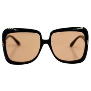 gafas montura sol tom ford lorelai tf1156 cuadrado acetato negro naranja fotocromatico optica hermo