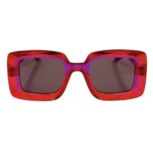 gafas monturas sol gucci gg1718s acetato inyectado cuadrado rectangular rojo rosa naranja gris optica hermo optica diagonal optica toscana optica gran-via vytria