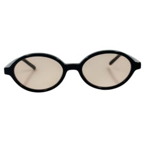 gafas monturas sol kaleos bless redondo ovalado acetato negro brillante naranja fotocromatica uniforme optica hermo optica gran via optica toscana optica diagonal vytria