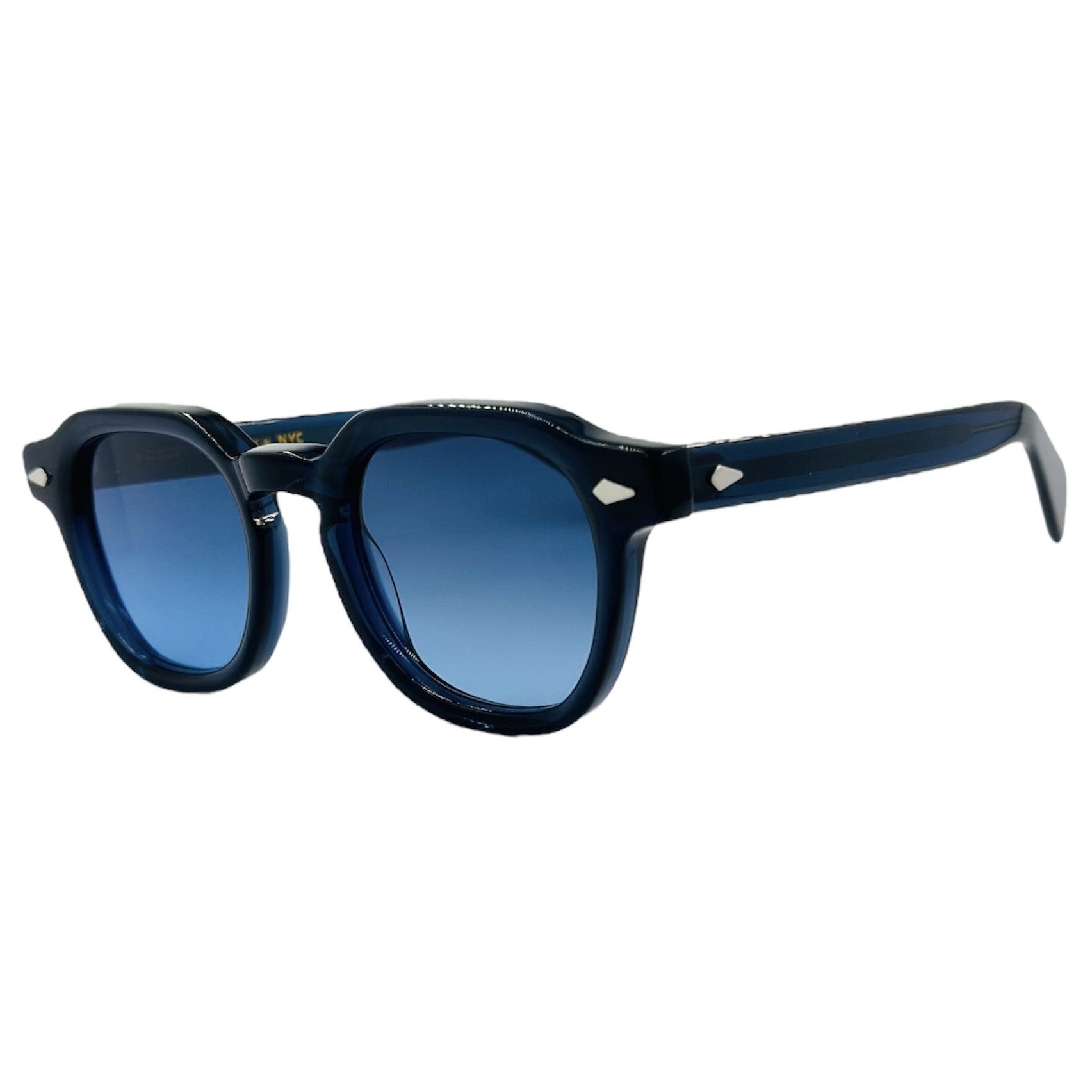 MOSCOTDOLTNAVY2 gafas monturas sol moscot dolt acetato cuadrado pantos azul oscuro marino degradado optica hermo optica diagonal optica toscana optica gran via
