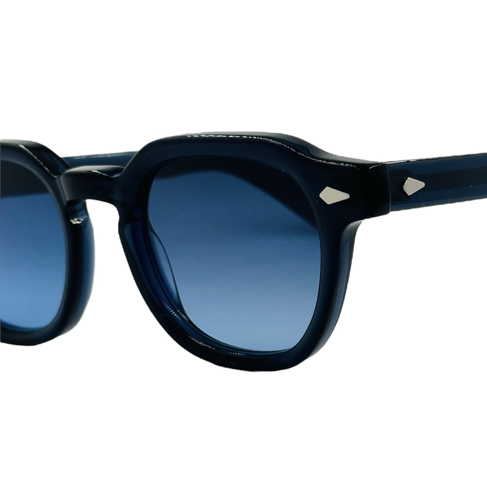 MOSCOTDOLTNAVY3 gafas monturas sol moscot dolt acetato cuadrado pantos azul oscuro marino degradado optica hermo optica diagonal optica toscana optica gran via