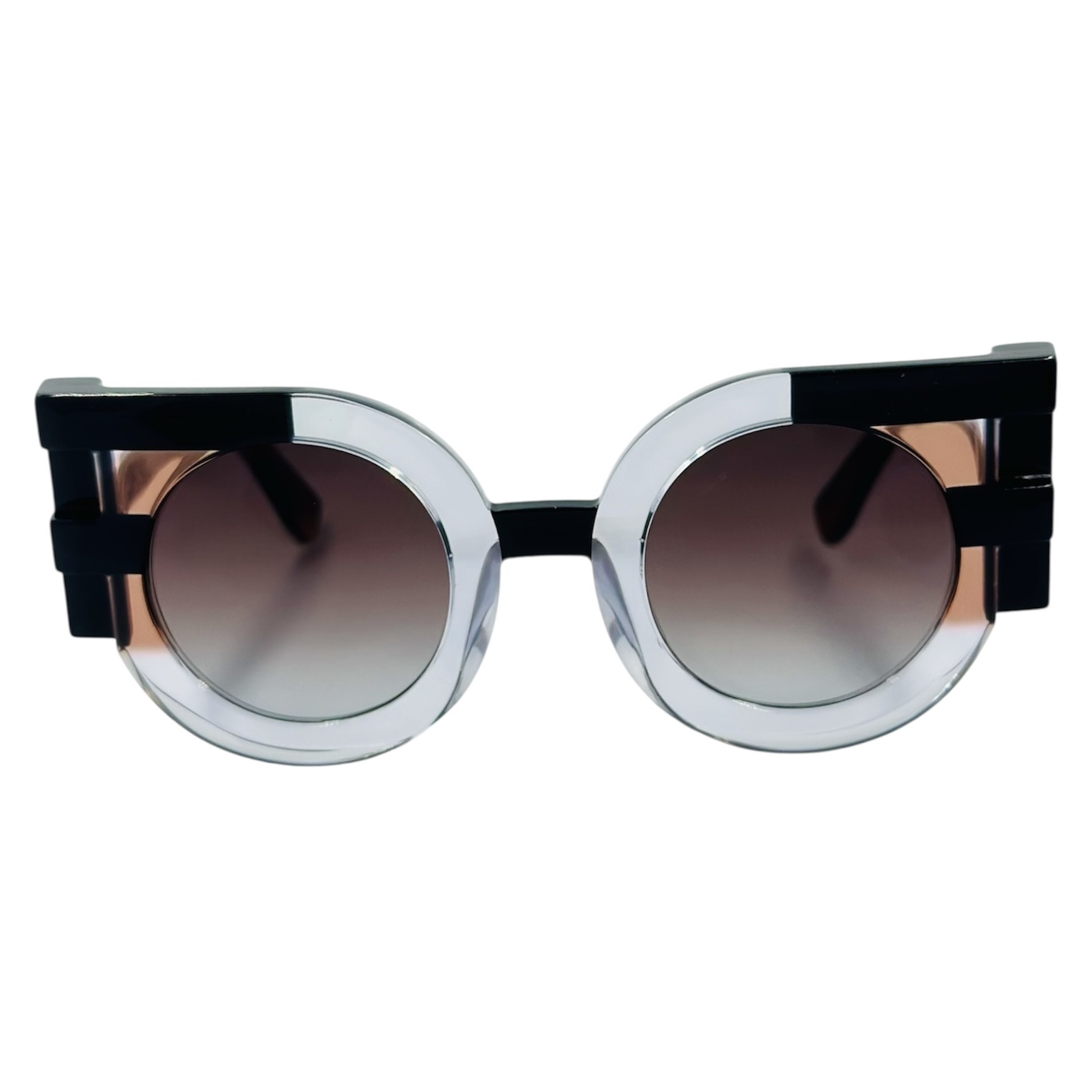 FACEAFACEFACES10101 gafas monturas graduado sol face a face faces 1 redondo cuadrado negro transparente marron degradado optica hermo optica diagonal optica toscana optica gran via vytria