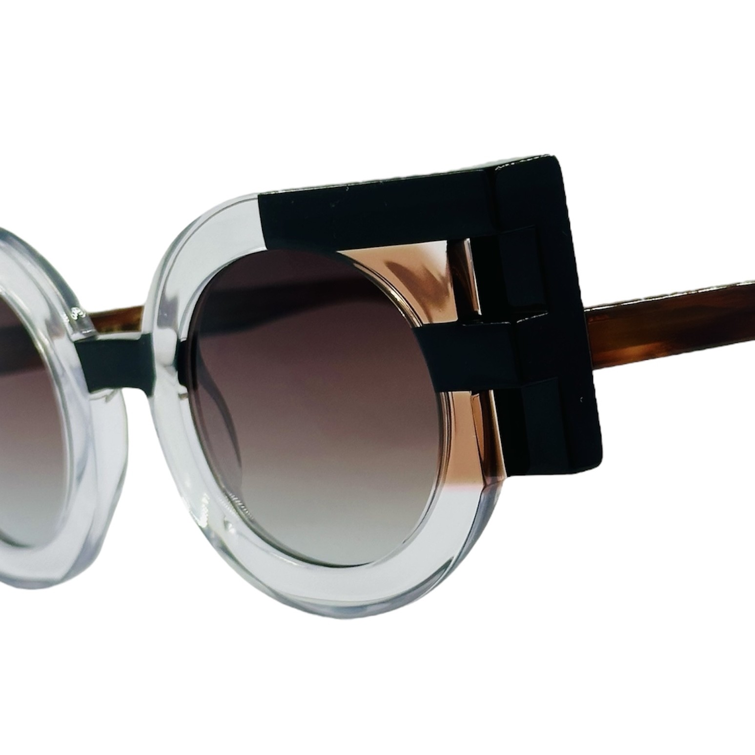 FACEAFACEFACES10103 gafas monturas graduado sol face a face faces 1 redondo cuadrado negro transparente marron degradado optica hermo optica diagonal optica toscana optica gran via vytria