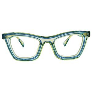 gafas montura graduado theo yj eye witness mariposa acetato amarillo lima verde azul cristal optica hermo optica diagonal optica toscana optica gran via vytria