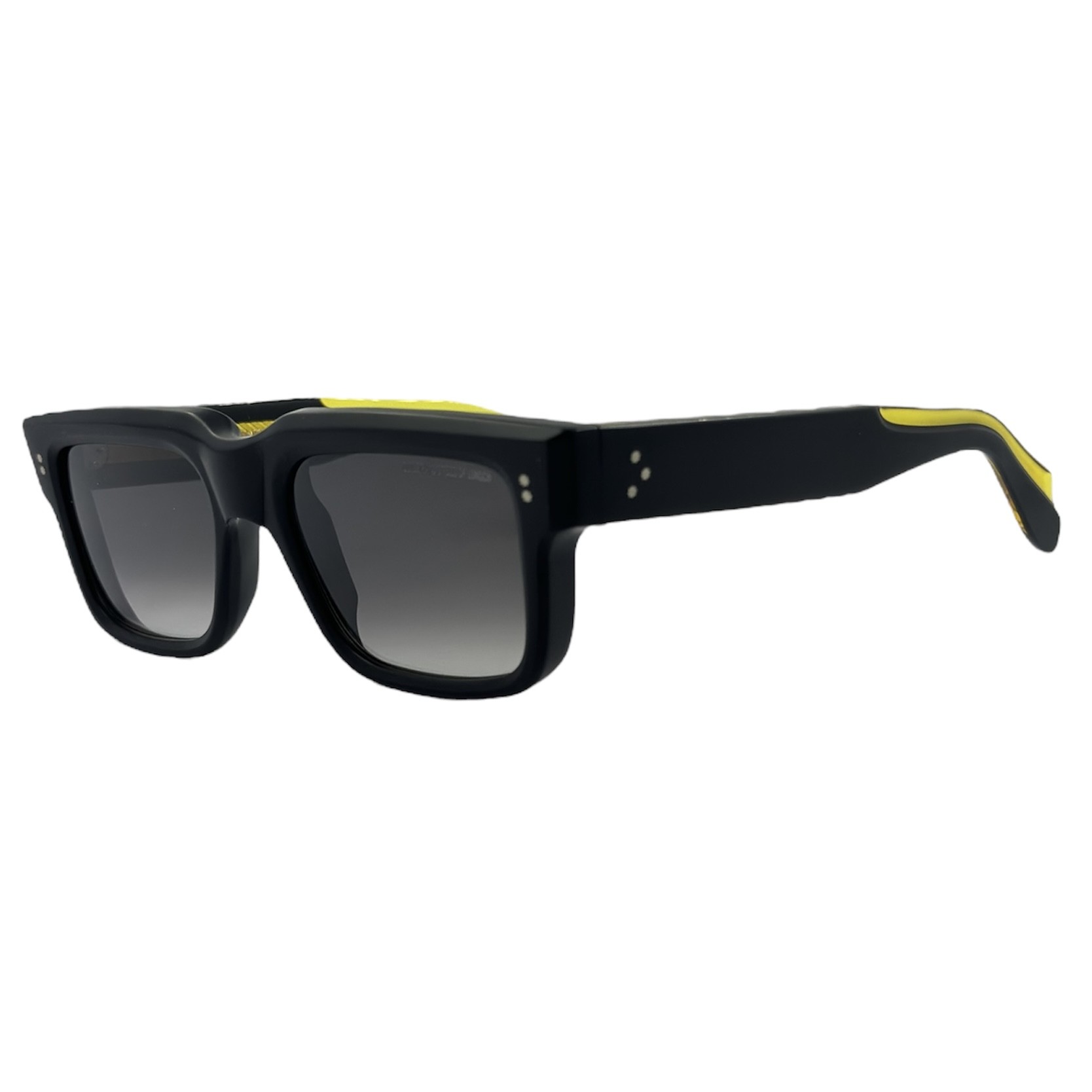 CUTLERANDGROSS1403012 gafas monturas sol graduado rectangular acetato cuadrado cutler and gross 1403 negro acetato gris degradado optica hermo optica diagonal optica toscana optica gran via vytria