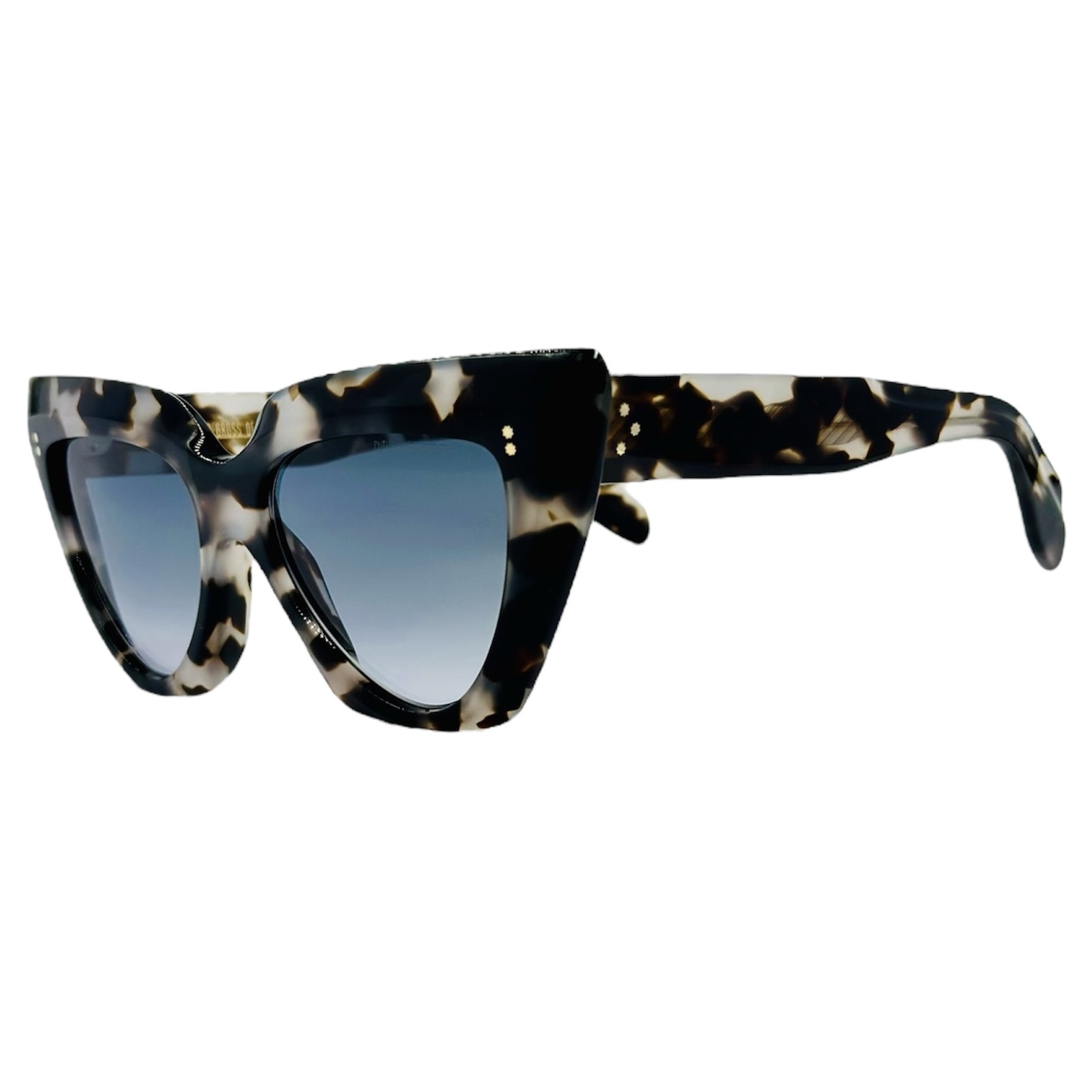 CUTLERANDGROSS1407022 gafas monturas cutler and gross 1407 mariposa acetato grande grueso marron beige azul degradado negro degradado gris optica hermo optica diagonal optica toscana optica gran via vytria