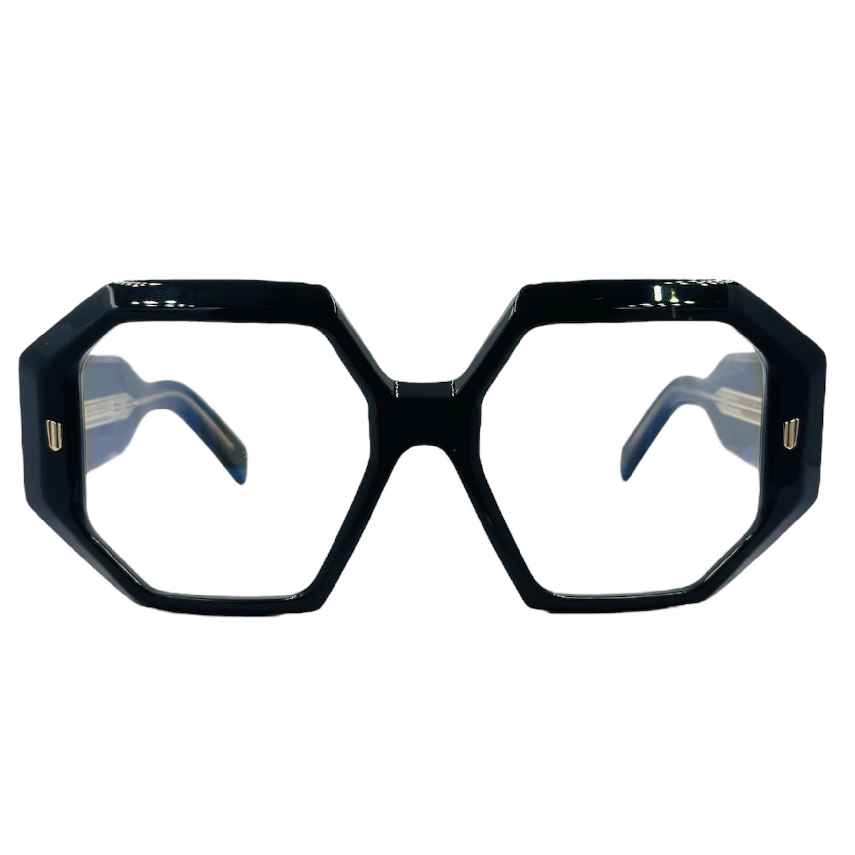 CUTLERANDGROSS9324011 gafas monturas graduado sol hexagonal acetato negro grande cutler and gross 9324 optica hermo optica diagonal optica toscana optica gran via vytria