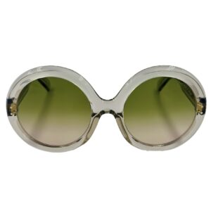 gafas monturas sol cutler and gross 1412 acetato redondo grande beige translucido marron verdoso degradado optica hermo optica diagonal optica toscana optica gran via vytria