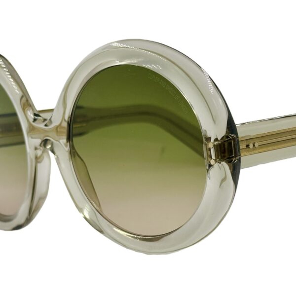gafas monturas sol cutler and gross 1412 acetato redondo grande beige translucido marron verdoso degradado optica hermo optica diagonal optica toscana optica gran via vytria
