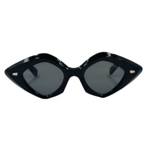 gafas monturas sol cutler and gross ovalado acetato 9126 sun negro rosa fucsia gris uniforme optica hermo optica diagonal optica toscana optica gran via vytria