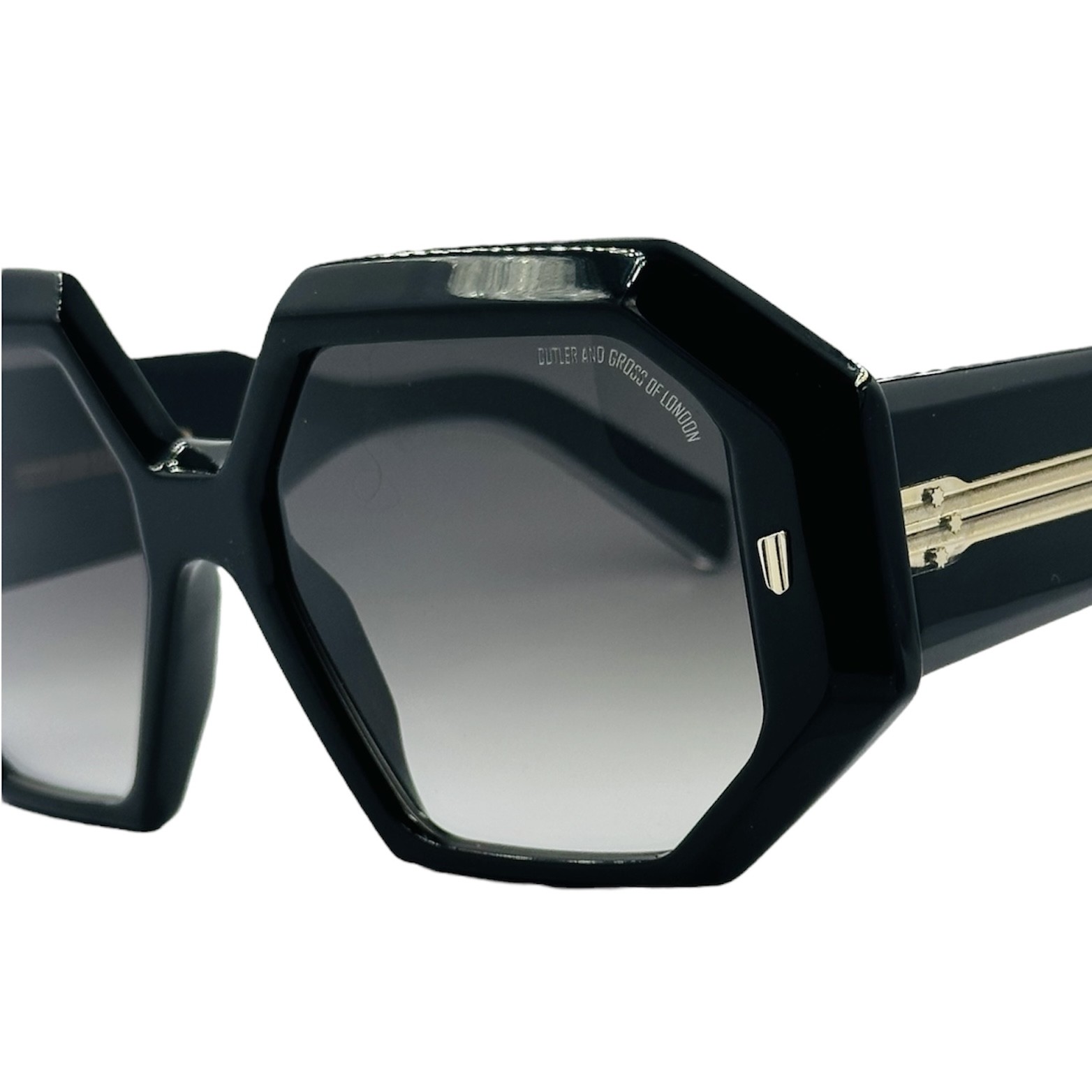 CUTLERANDGROSSCGSN9324013 gafas monturas graduado sol hexagonal acetato negro grande cutler and gross 9324 optica hermo optica diagonal optica toscana optica gran via vytria