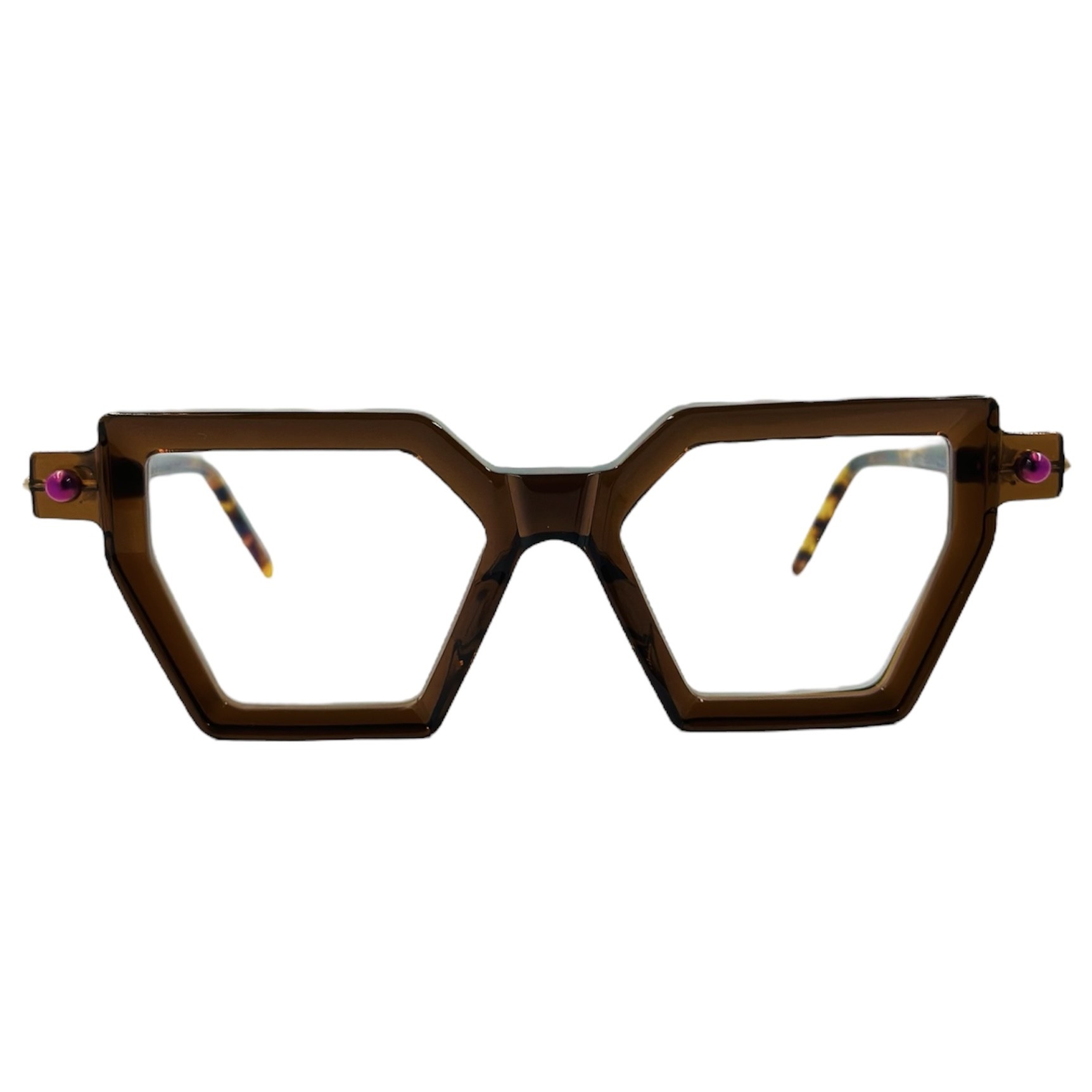 KUBORAUMMASKEP26BW1 gafas monturas sol graduado kuboraum maske p26 marron cristal negro violeta mariposa cuadrado anguloso optica hermo optica diagonal optica toscana optica gran via vytria