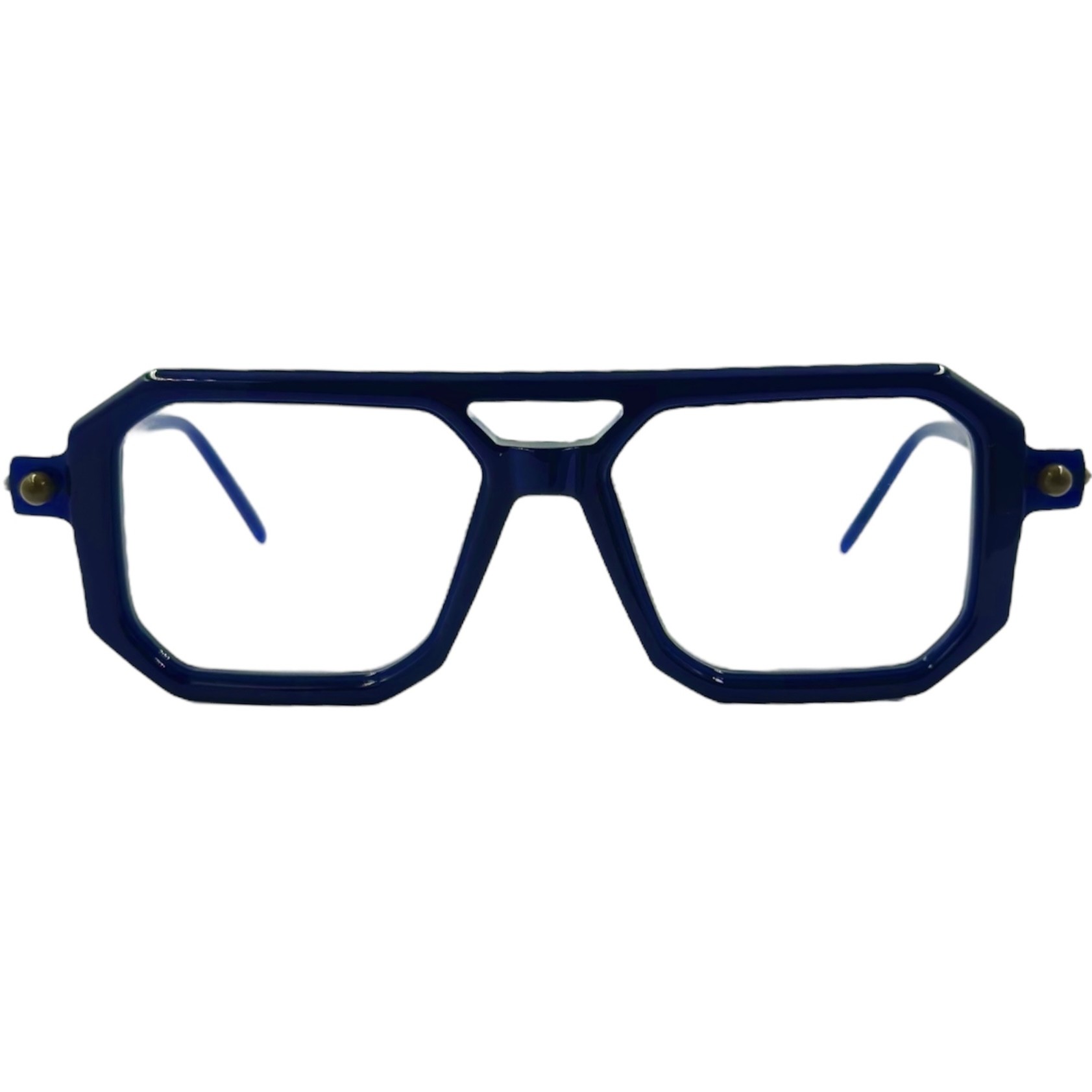 KUBORAUMMASKEP8BMG1 gafas monturas graduado sol kuboraum maske p8 cuadrado hexagonal aviador doble puente azul acetato optica hermo optica diagonal optica toscana optica gran via vytria