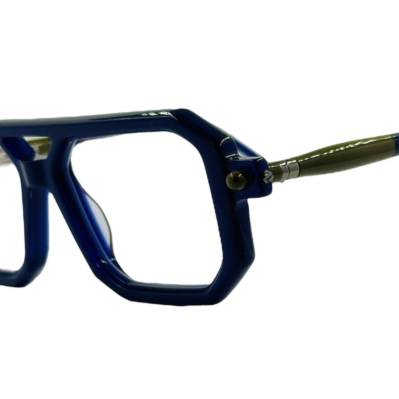 KUBORAUMMASKEP8BMG3 gafas monturas graduado sol kuboraum maske p8 cuadrado hexagonal aviador doble puente azul acetato optica hermo optica diagonal optica toscana optica gran via vytria