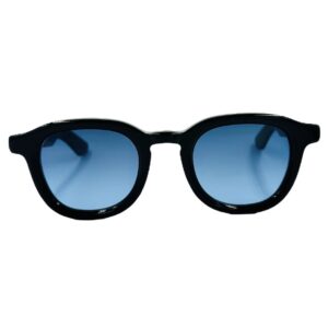 gafas monturas sol moscot dahven acetato cuadrado pantos negro brillo azul degradado optica hermo optica gran via optica diagonal optica toscana vytria