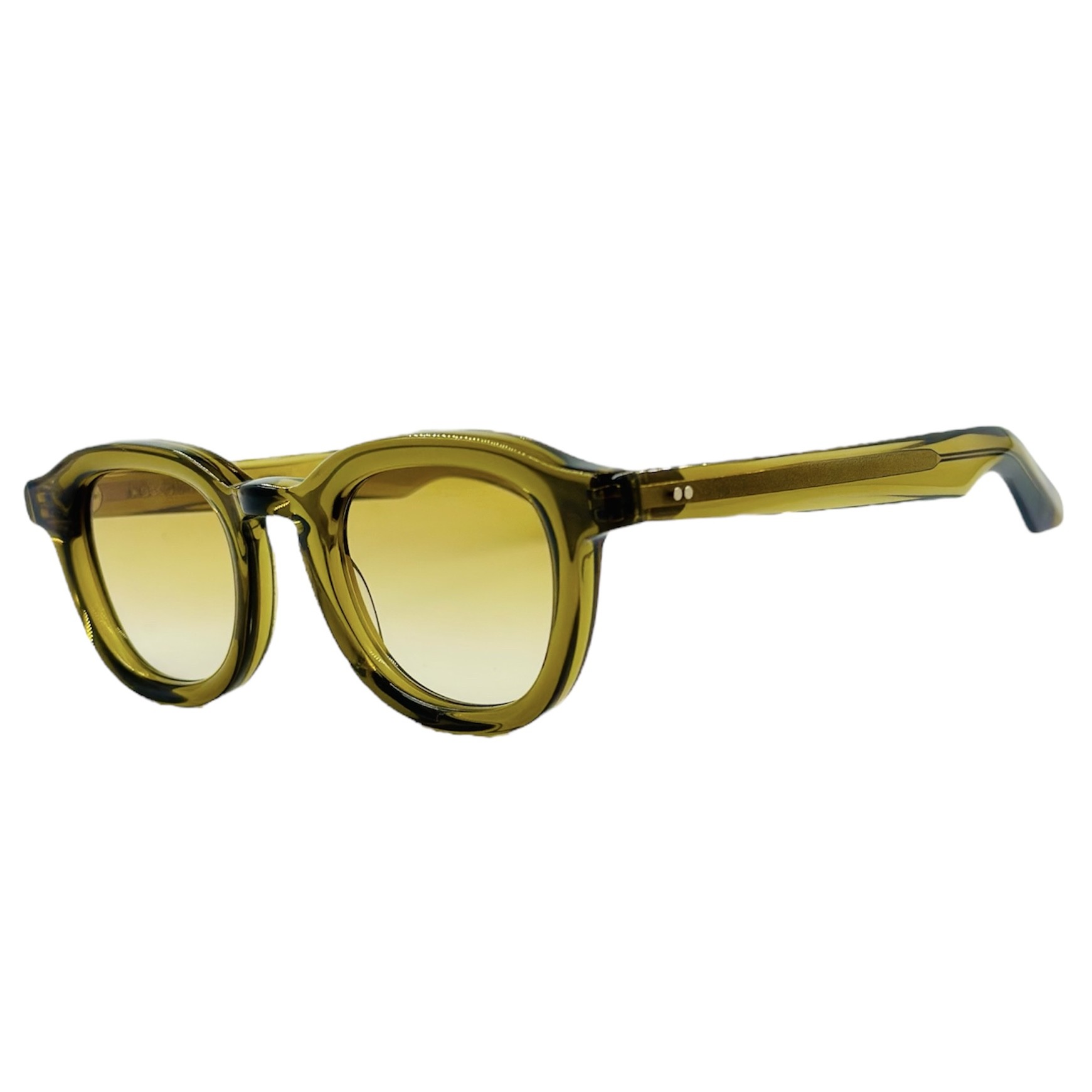 MOSCOTDAHVENOLIVEBROWN2 gafas monturas sol moscot dahven acetato cuadrado pantos verde oliva marron degradado amarillo optica hermo optica gran via optica diagonal optica toscana vytria