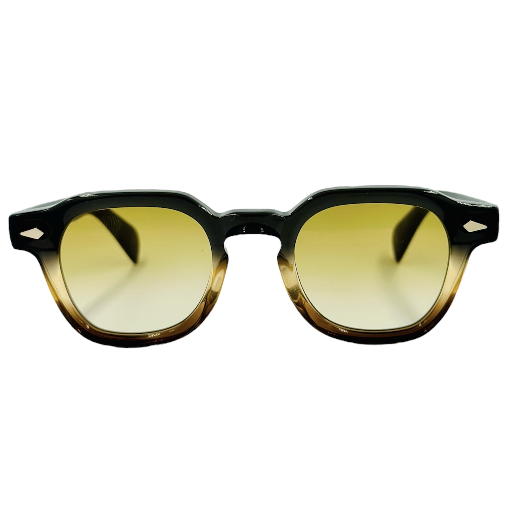 MOSCOTDOLTGREYBROWNFADE1 gafas monturas sol moscot dolt acetato cuadrado pantos gris marron degradado amarillo optica hermo optica diagonal optica toscana optica gran via