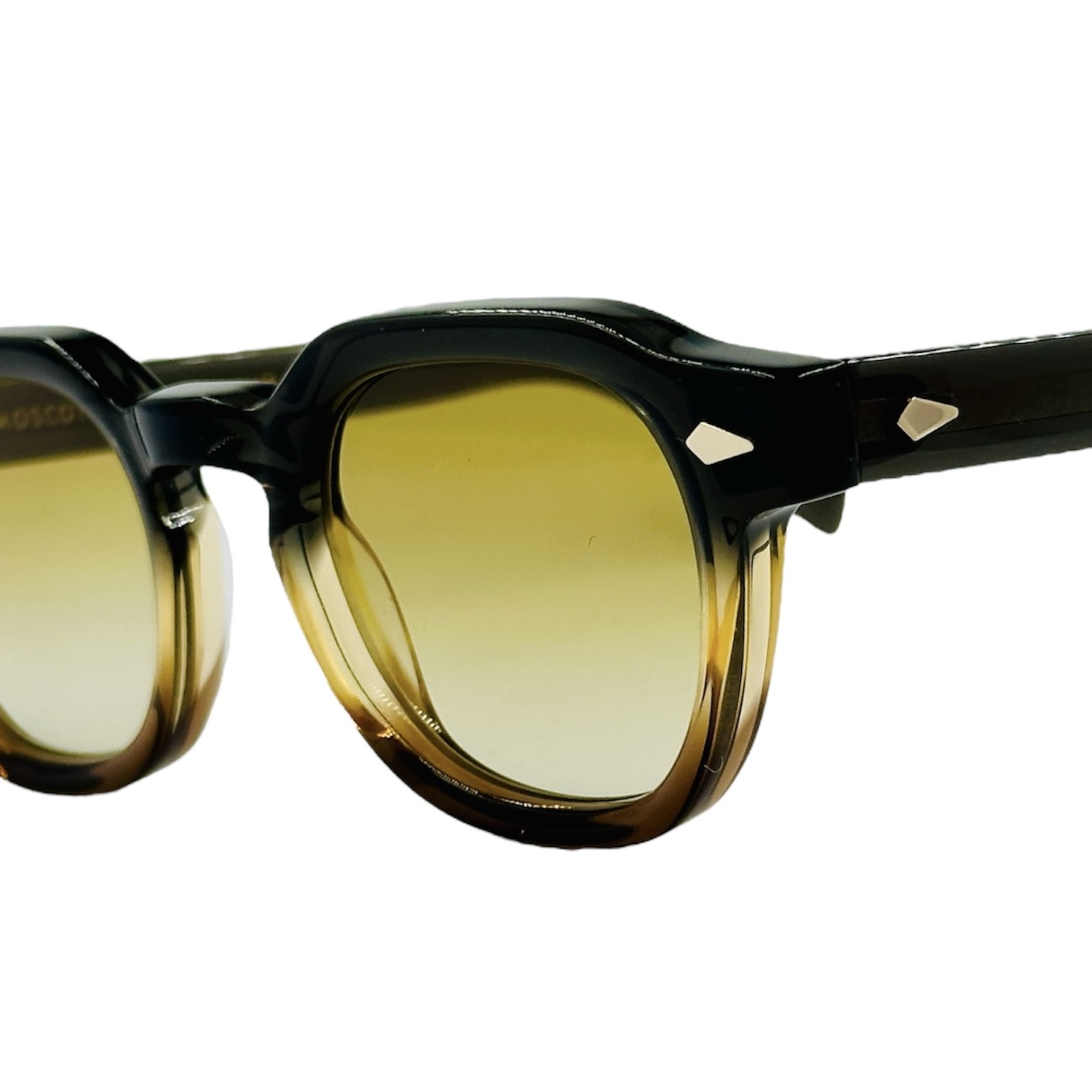 MOSCOTDOLTGREYBROWNFADE3 gafas monturas sol moscot dolt acetato cuadrado pantos gris marron degradado amarillo optica hermo optica diagonal optica toscana optica gran via