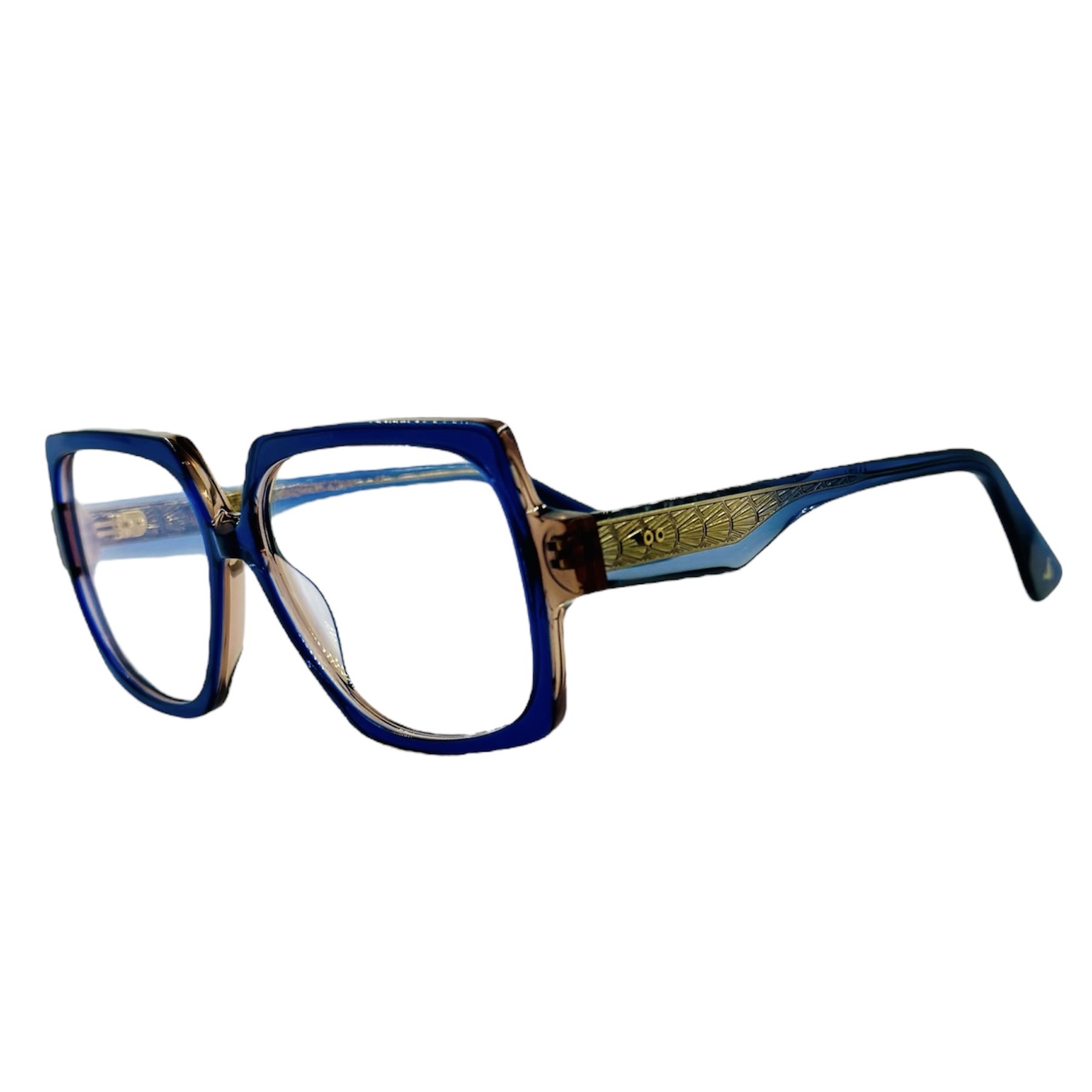 SPEKTREANITAANI03V2 gafas monturas graduado sol spektre anita cuadrado grande azul oscuro cristal rosa melocoton cristal optica hermo optica diagonal optica toscana optica gran via vytria