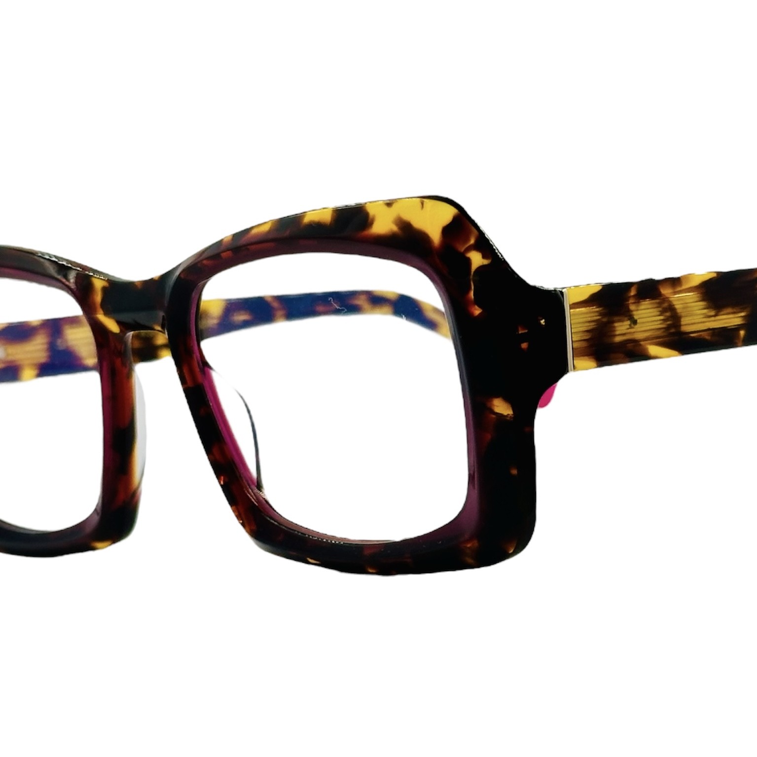 SPEKTREMUSAMUS01V3 gafas monturas gradaudo sol spektre cuadrado rectangular acetato marron carey rosa fucsia cristal puente alto optica hermo optica gran via optica diagonal optica toscana vytria