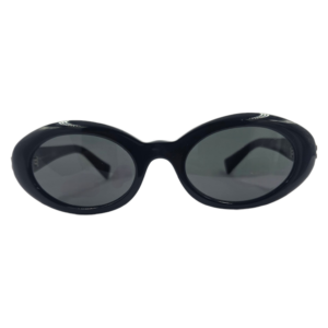 gafas de sol montura ovalado redondo negro brillante miu miu optica hermo optica diagonal optica gran via optica toscana vytria