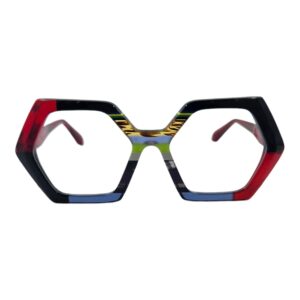 ultra limited hexagonal rojo rayas edicion limitada gafas de graduado optica hermo optica castro optica diagonal optica gran via vytria