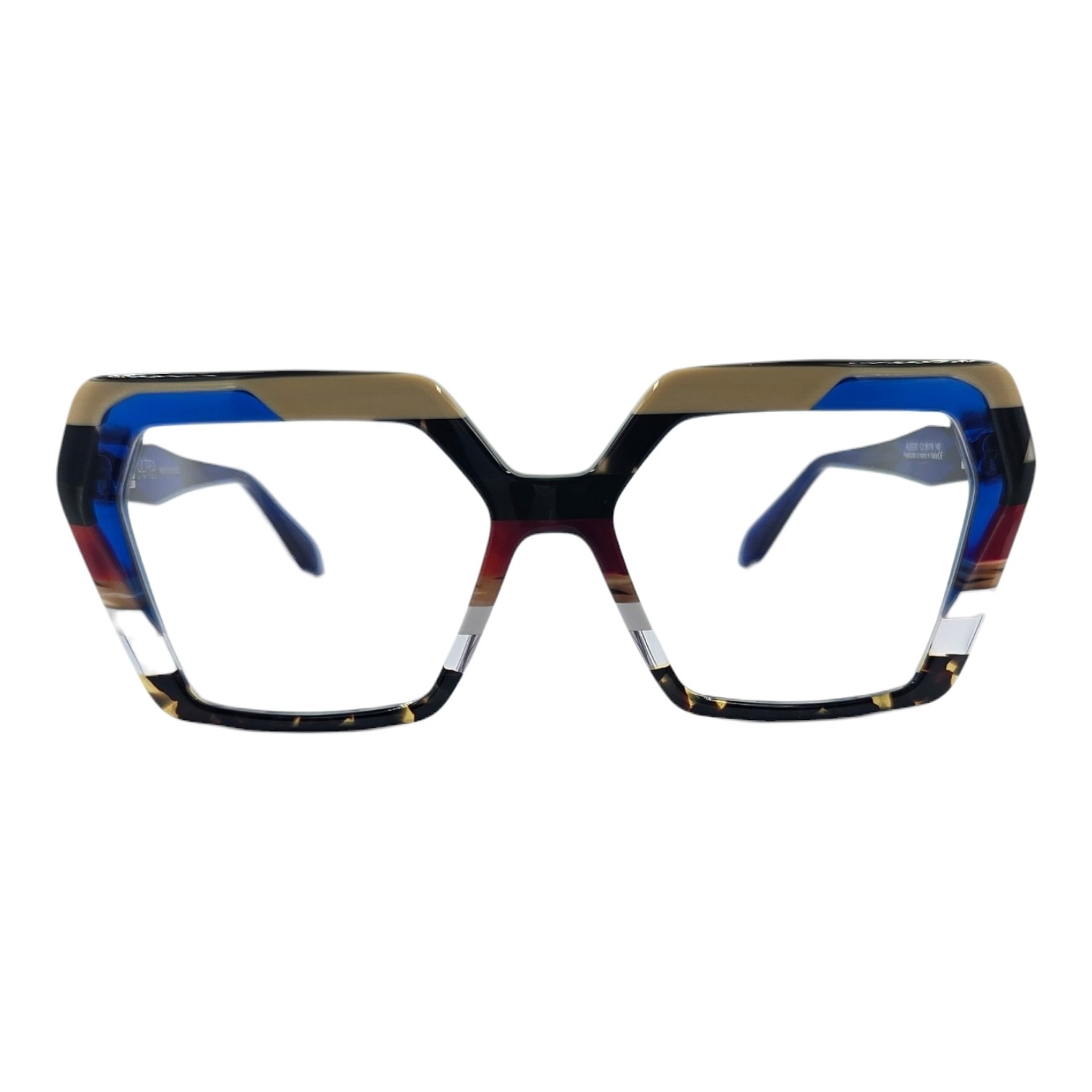 ULTRA VALEGGIO AZUL ultra limited gafas graduadas azul rayas edicion limitada tendencia optica hermo optica diagonal optica gran via optica toscana vytria