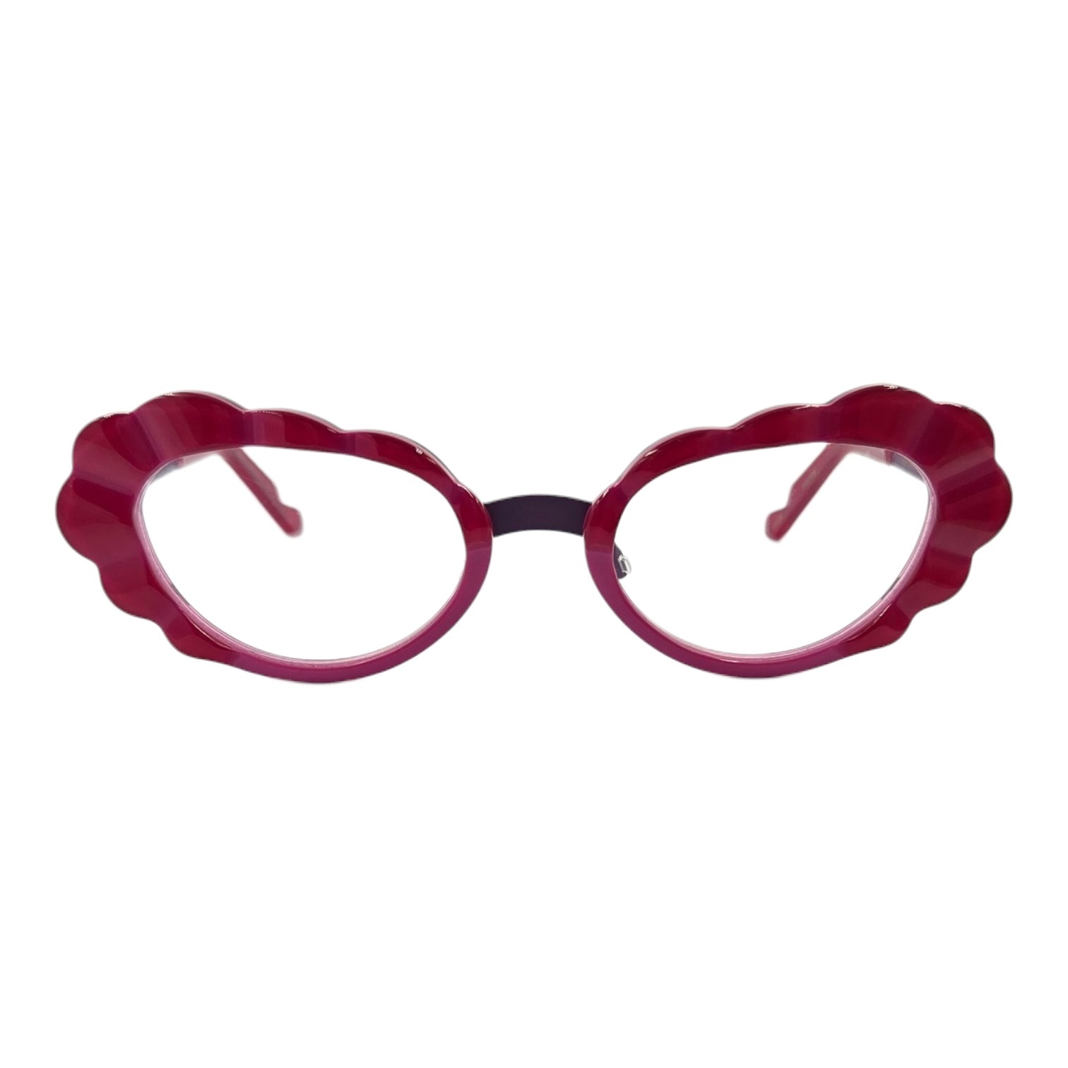 OSCAR MAMOOI NEPTUNE FUXIA gafas de graduado oscar mamooi fuxia rosa ojo de gato mariposa ondulado tendencia optica toscana optica gran via optica hermo vytria
