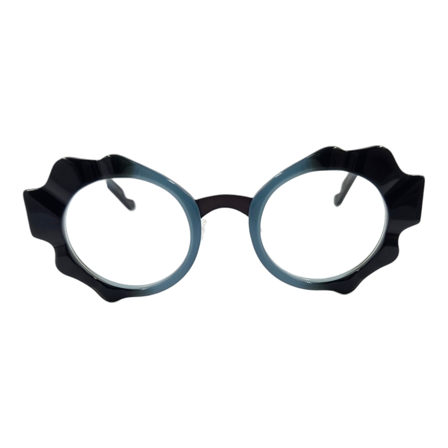 OSCAR MAMOOI SATURN AZUL gafas de graduado oscar mamooi redonda ondulado azul tendencia exclusivo optica hermo optica castro optica toscana optica gran via vytria