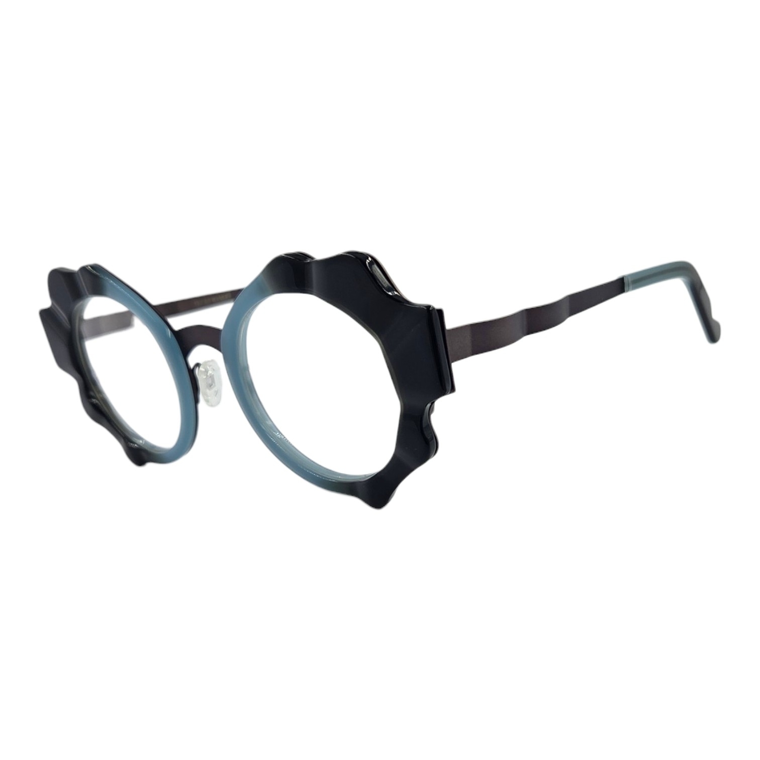 OSCAR MAMOOI SATURN AZUL1 gafas de graduado oscar mamooi redonda ondulado azul tendencia exclusivo optica hermo optica castro optica toscana optica gran via vytria
