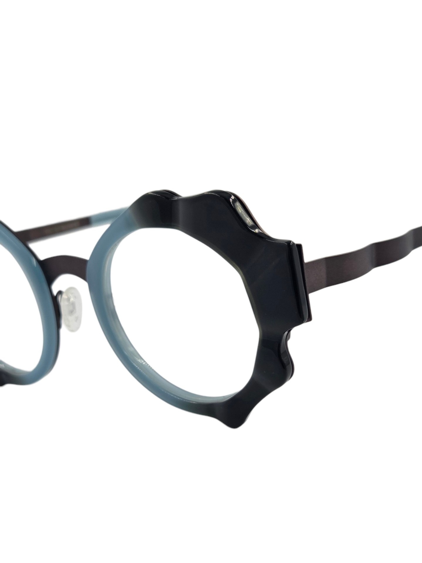 OSCAR MAMOOI SATURN AZUL3 gafas de graduado oscar mamooi redonda ondulado azul tendencia exclusivo optica hermo optica castro optica toscana optica gran via vytria