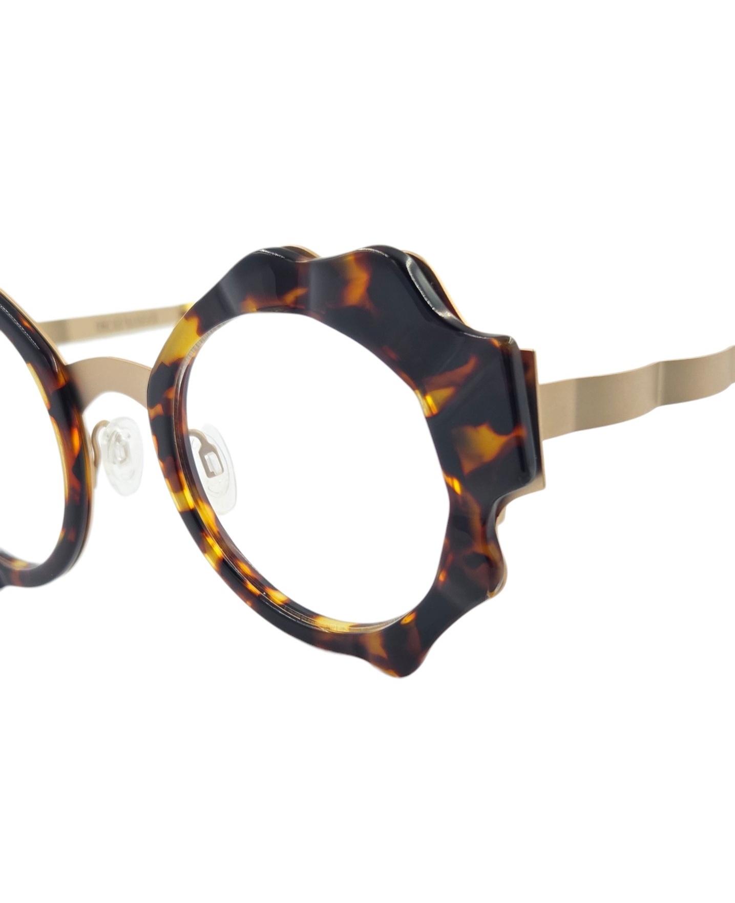 OSCAR MAMOOI SATURN CAREY2 gafas de graduado oscar mamooi redonda ondulado carey tendencia exclusivo optica hermo optica castro optica toscana optica gran via vytria